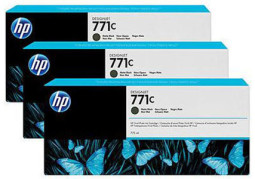Картридж HP 771c (matte black) комплект, 3 шт. x 775 мл