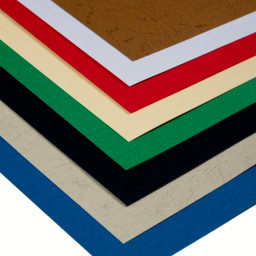 Обложки ProfiOffice, A4, картон, тиснение кожа, коричневые, 100 шт.