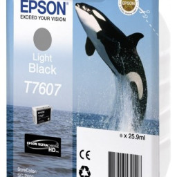 Картридж Epson T7607 (light black), 26 мл