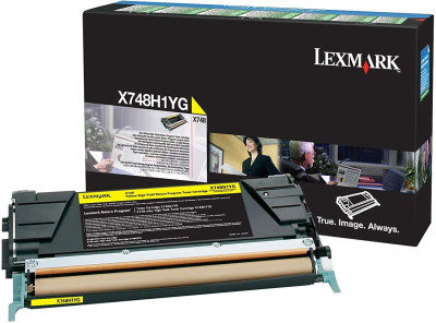 Тонер-картридж Lexmark High Yield Corporate Toner Cartridge X748 (yellow) (return, возвра (PP085242)