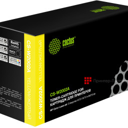 Тонер-картридж Cactus Toner CS-W2002A для HP Color LaserJet Enterprise M751, M751n, M751dn (yellow), 6000 стр.