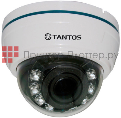Внутренняя купольная видеокамера Tantos TSc-Di1080pHDv (2.8-12)