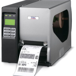 Термотрансферный принтер TSC TTP-246M Pro с отрезчиком heavy duty