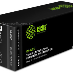 Картридж лазерный Cactus CS-C737 черный (2400стр.) для Canon MF 210/211/212/216/217/220