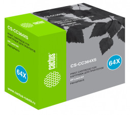 Картридж лазерный Cactus CS-CC364XS черный (24000 стр.) для HP LJ P4015/P4515
