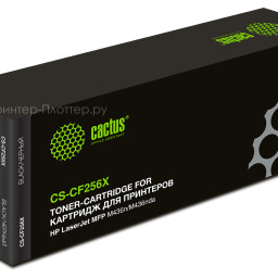 Картридж лазерный Cactus CS-CF256X черный (13700 стр.) для HP LJ MFP M436n/M436nda