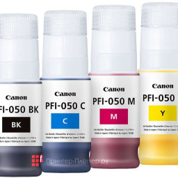 Чернила Canon Ink Tank PFl-050 Y (yellow), 70 мл