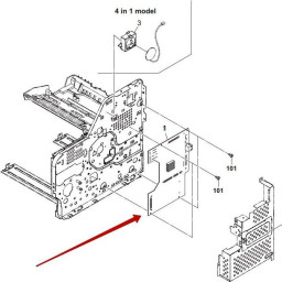 Kyocera главная плата Main PWB Assy E SP