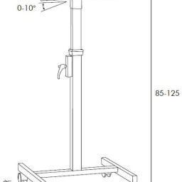 DiGiS передвижной столик Table UNO (комплект)
