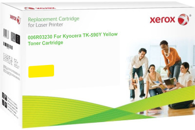 Тонер-картридж Xerox 006R03230 (yellow) (аналог Kyocera TK-590Y) (PP035928)