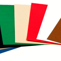 Обложки ProfiOffice, A4, картон, тиснение кожа, красные, 100 шт.