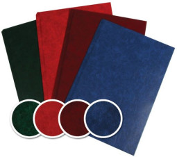 Обложки OPUS C-Bind Style G, A4, 32 мм, твердые, бордовые, 10 шт.