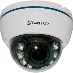 Внутренняя купольная видеокамера Tantos TSc-Di720pHDv (2.8-12)
