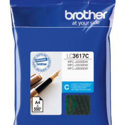 Картридж Brother LC-3617C (cyan), 550 стр.