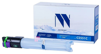 Тонер-картридж NVP совместимый NV-MP C2551 Cyan для Ricoh Aficio MP C2031/ C2051/ C2051AD (PP050951)