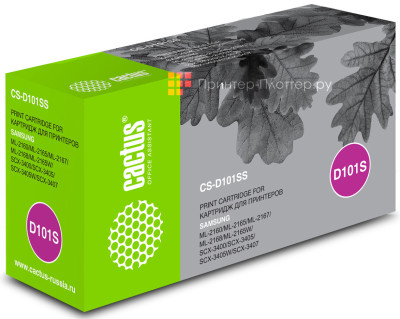 Картридж лазерный Cactus CS-D101SS черный (1500стр.) для Samsung ML-2160/2165/2167/2168/SCX-3400/3405