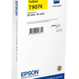 Картридж Epson T9074 (yellow)