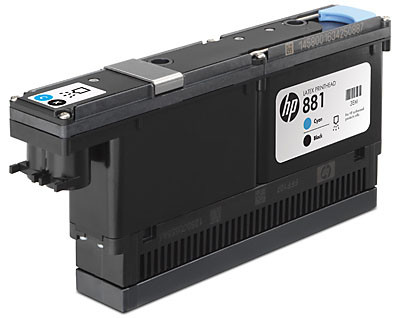 Печатающая головка HP 881 (cyan, black)