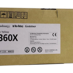 Тонер-картридж Ricoh Print Cartridge SP C360X (yellow), 9000 стр. (PP035105)