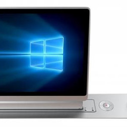 Выдвижной монитор Wize Pro Genius Voice WR-17GV (серебристый)