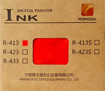 Краска RONGDA Ink R-413 for VR-231 (red), 600 мл