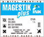 Чернила MagestikPlus JV5 ECO Solvent (cyan)