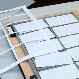 Paperfox штанцформа для вырубки визиток Visit Card Cutting Tool VK-10-R5