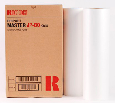 Ricoh мастер-пленка Priport JP80, 2 рулона