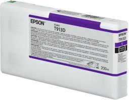 Картридж Epson T913D (violet), 200 мл