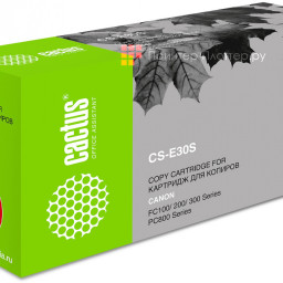 Картридж лазерный Cactus CS-E30S черный (4000стр.) для Canon FC100/200/300Series/PC800Series