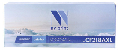 Картридж NVP совместимый NV-CF218AXL для HP LaserJet Pro M104a/M104w/M132a/M132fn/M132fw/M132nw (3500k)