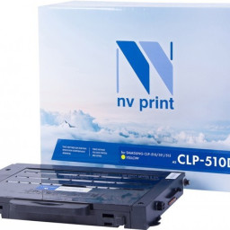 Картридж NVP совместимый NV-CLP-Y510D5 Yellow для Samsung CLP 510/ 510N/ 511/ 515/ 515N (5000k)