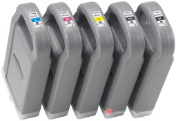Комплект картриджей Canon PFI-707 (MBK,BK,M,C,Y) 5 шт х 700 мл