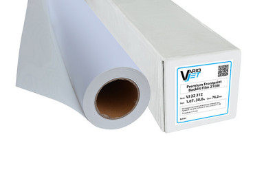 Пленка VarioJet Premium Frontprint Backlit Film 210M, матовая, 210 мкм, 1370 мм x 30 м
