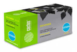 Картридж лазерный Cactus CS-CC532A желтый (2800 стр.) для HP CLJ CP2025/CM2320