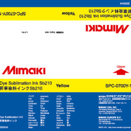 Чернила Mimaki Sb210 Sublimation Ink (yellow), 2 л