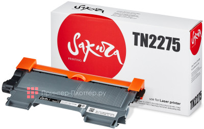 Тонер-картридж SAKURA TN2275/TN450 для Brother (black), 2600 стр. (PP051691)