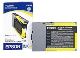 Картридж Epson T5434 (yellow) 110 мл