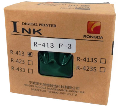 Краска RONGDA Ink R-413 for VR-231 (green), 600 мл