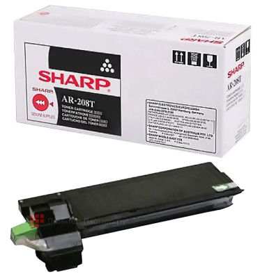 Тонер-картридж Sharp AR-208LT (black) (комплект), 10 x 8000 стр. (PP032146)