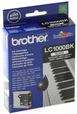 Картридж Brother LC1000BK (black), 500 стр.