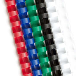 Пружины ProfiOffice пластиковые, диаметр 22мм, белые, 50шт