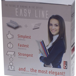 Обложки OPUS C-Bind easyCover, A4, 13 мм, мягкие, прозрачные, черные, 30 шт.