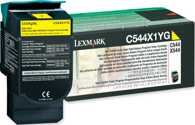 Тонер-картридж Lexmark C544, X544 (yellow), 4000 стр. (PP019584)