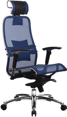 Офисное кресло Метта SAMURAI S-3 (синий)