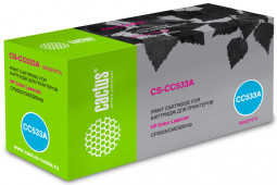 Картридж лазерный Cactus CS-CC533A пурпурный (2800 стр.) для HP CLJ CP2025/CM2320