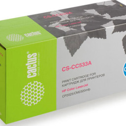Картридж лазерный Cactus CS-CC533A пурпурный (2800 стр.) для HP CLJ CP2025/CM2320