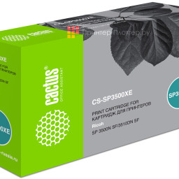 Картридж лазерный Cactus CS-SP3500XE 407646 черный (6400стр.) для Ricoh SP3500NSF/3510DN SF