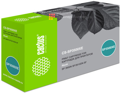 Картридж лазерный Cactus CS-SP3500XE 407646 черный (6400стр.) для Ricoh SP3500NSF/3510DN SF