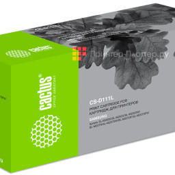 Картридж лазерный Cactus CS-D111L черный (1800стр.) для Samsung Xpress M2022/M2020/M2021/M2020W/M2070/M2070FW/M2071 /M2071FH/M2021W/M2022W/M2070F/M2070W/M2071F